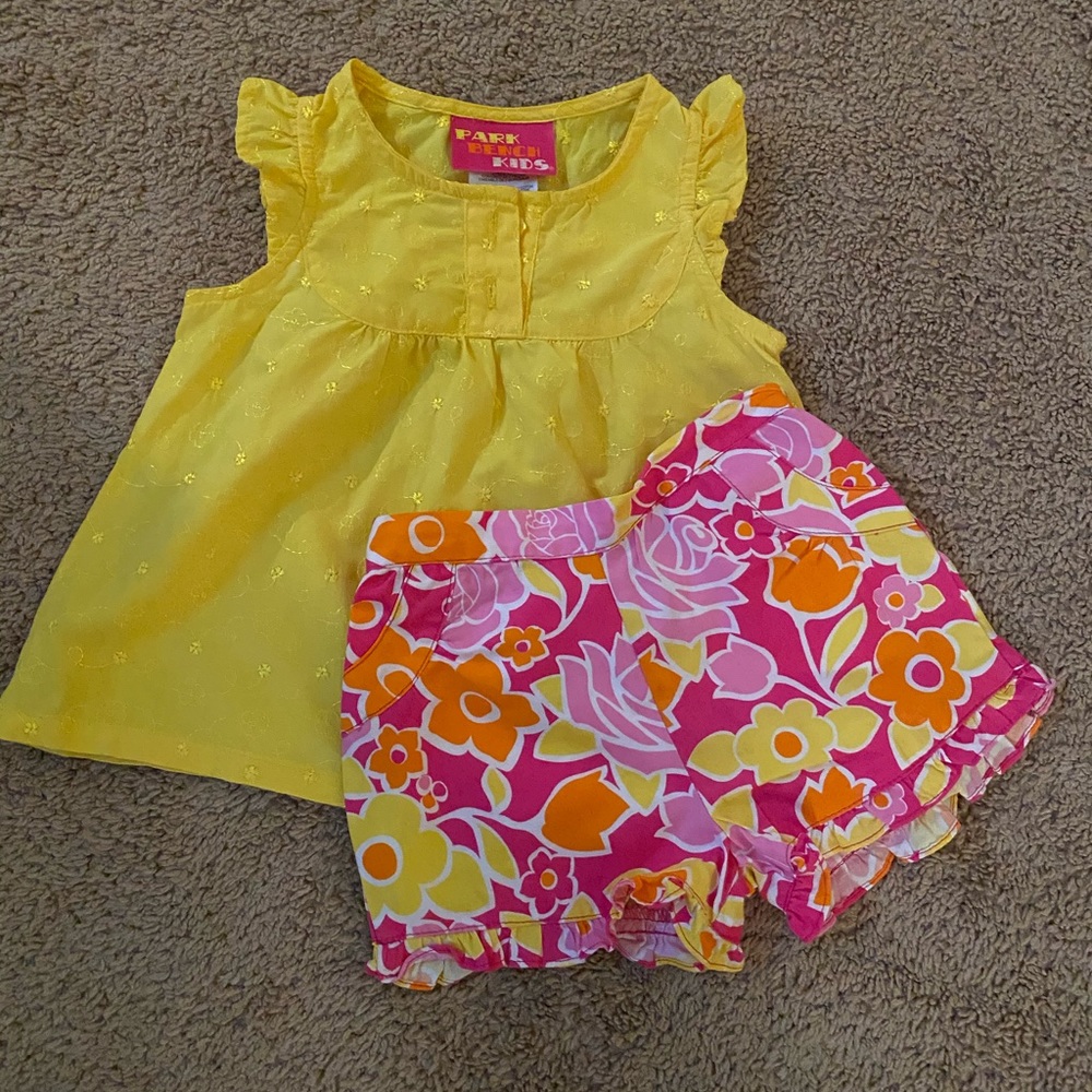 Girls shirt set